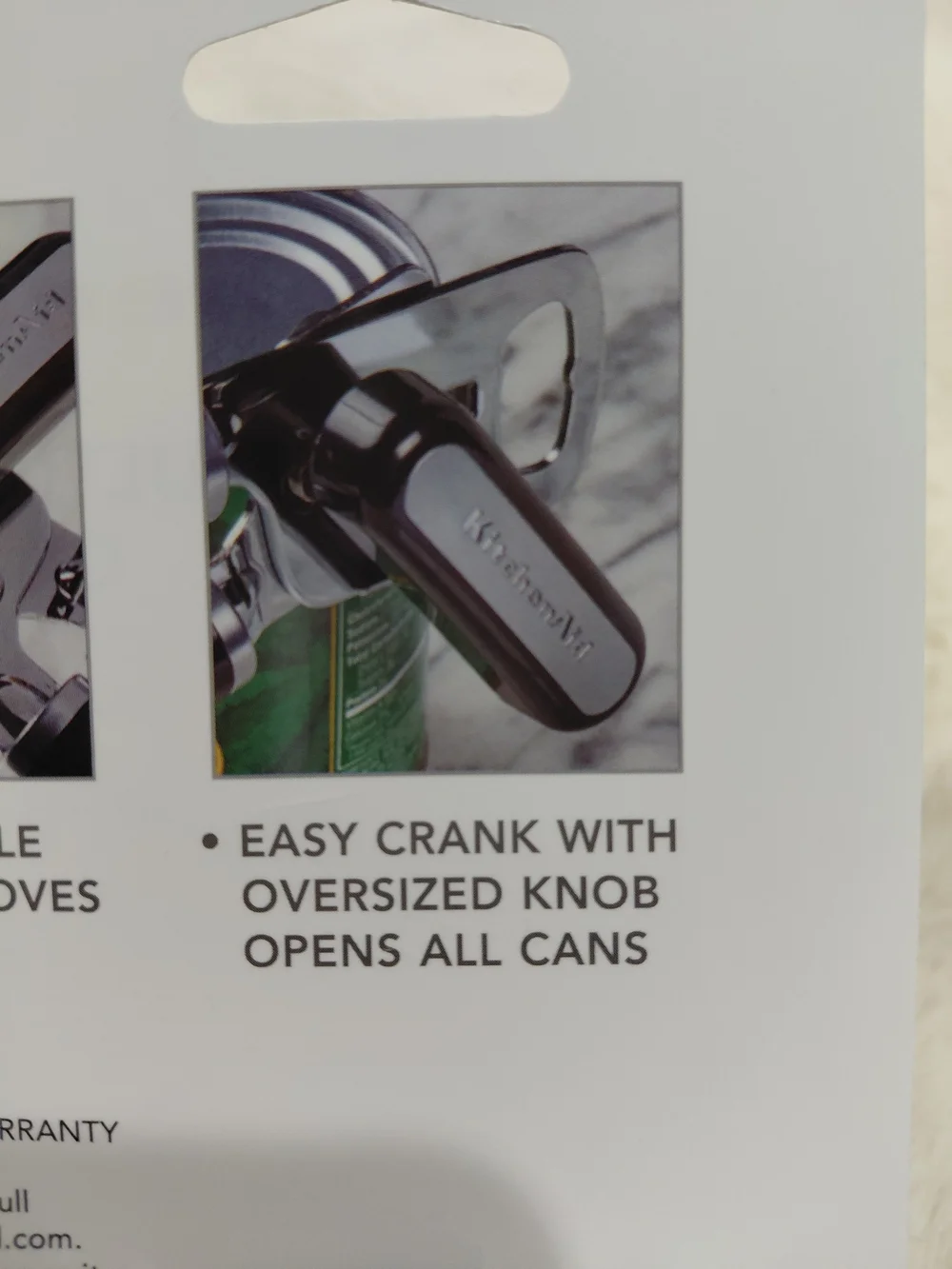NWT KitchenAid Multi-Function Can Opener - Gray